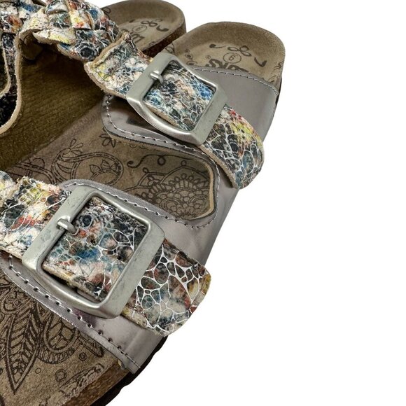 MUK LUKS Juliette Slide Sandals Adjustable Buckle Straps Womens Size 9 Summer - Picture 5 of 7